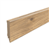Plinthe MDF pour parquet stratifié Egger - Hauteur 80 mm - Ép.14 mm - Longueur 2,40 m - Chêne Sherman Miel