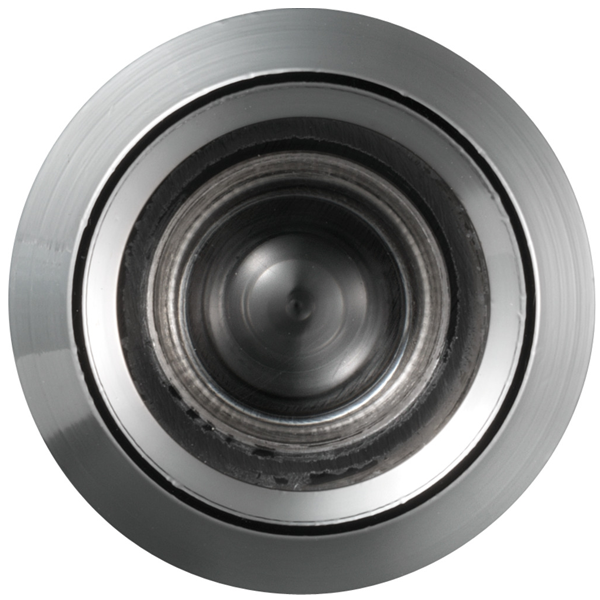 Judas optique Abus TSP1216 avec cache pour porte d'épaisseur 32 à 59 mm - Ø 12 mm - vue à 160° - doré