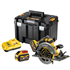 Scie circulaire Dewalt XR Flexvolt 54V Ø190mm - en coffret avec 2 batteries 9Ah et chargeur