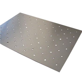 Gabarit de perçage Dinac pour clous podotactiles - acier galvanisé - 638 MM x 450 MM