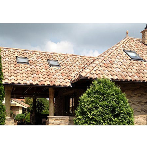 Tuile en terre cuite - Oméga 10 - à double emboîtement - réf.104 EDILIANS - Terre adhemar