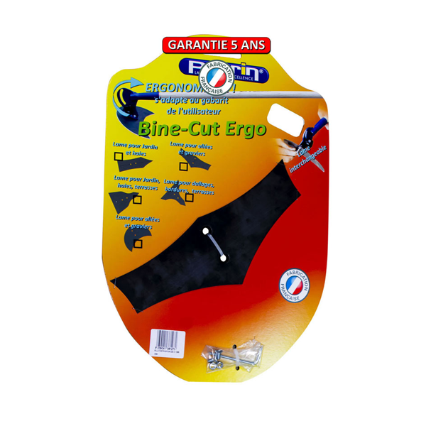 Binette bordures allées graviers - Bine-Cut Ergo 4 Perrin - Manche bois 1,50 m