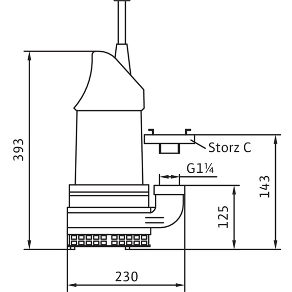 Pompe submersible Wilo-EMU KS8 E SVA+V (6019740)
