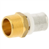 Raccord multicouche mâle fixe à sertir pour tubes multicouches XR - Ø16 x M 3/8"