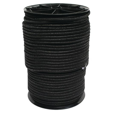 Sandow en bobine pour usage industriel - Diamètre Ø 6 mm - Longueur 100 mètres - Noir