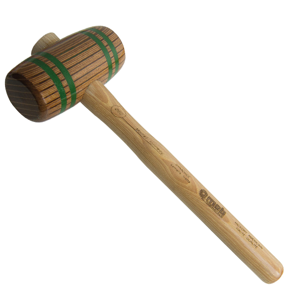 Maillet forme tonneau Dynachoc - Mob - diamètres 40 et 30 mm - 155g