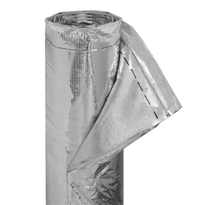 Isolant multi-réflecteur respirant avec écran sous toiture HPV métallisé pour toiture et murs extérieurs - Pro Excellence - rouleau 1,50 M x 10,00 M