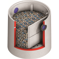 Bac décolloïdeur 200 litres sans couvercle