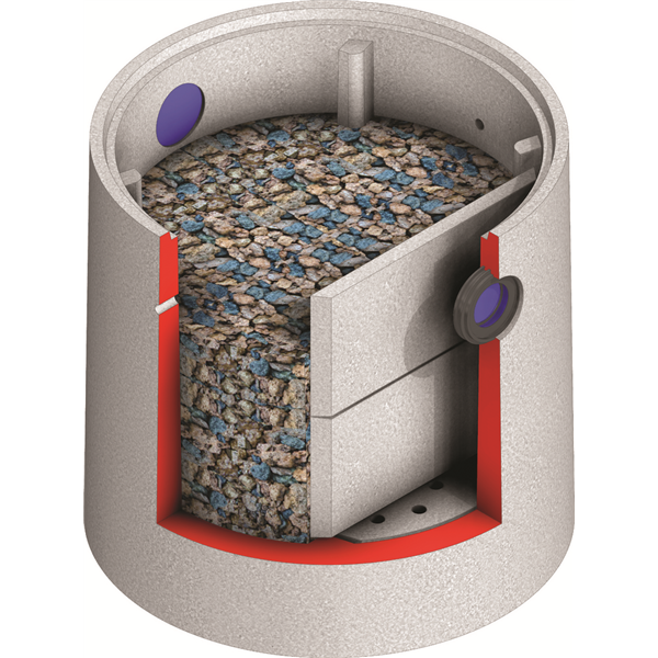 Bac décolloïdeur 200 litres sans couvercle