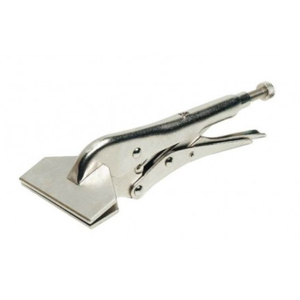 Pince étau à bec plat - Jouanel - Longueur 210 mm - Profondeur des mâchoires 45 mm - Acier