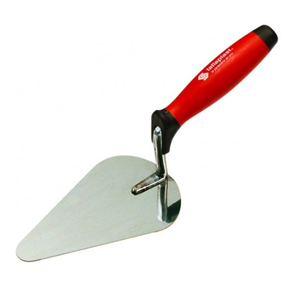 Truelle inox TaliaPlast façon REIMS -  Longueur de lame 16 cm - Manche bi-matière