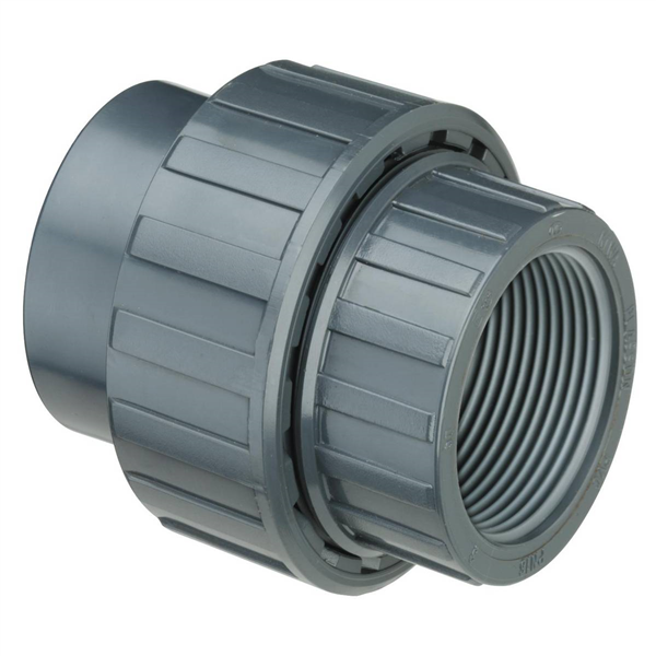 MANCHON PVC UNION 3 PCS TARAUDE D1