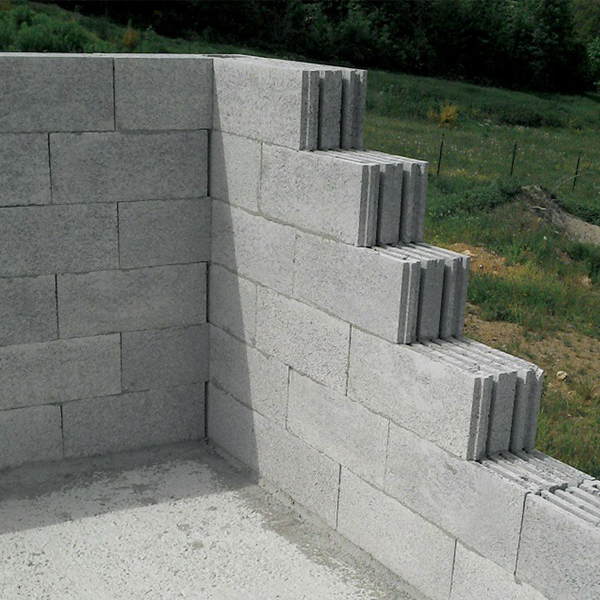 Bloc isolant Bloctherm en pouzzolane et pierre ponce - 500 MM x 200 MM x 200 MM