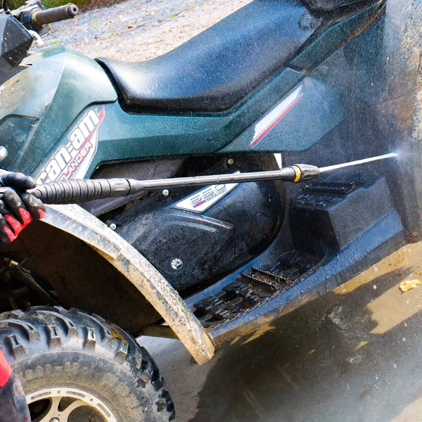 Lance haute pression avec buse à jet rotatif pour nettoyeur Renson - 250 bar - buse Ø 40 mm - longueur 470 mm