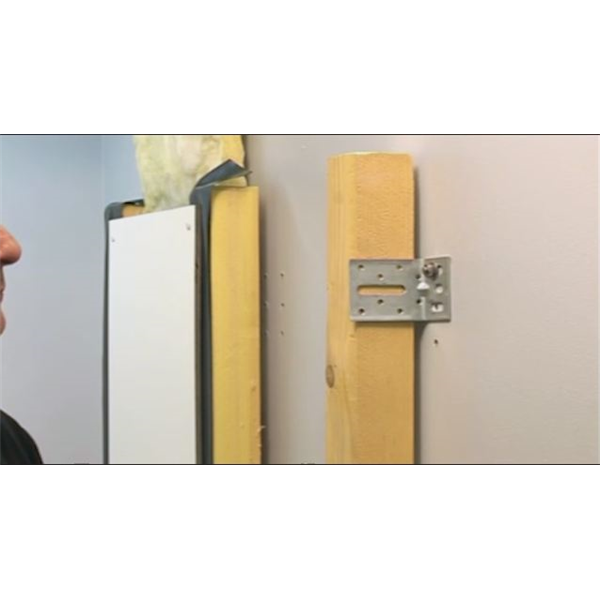 Equerre de façade - Isolco 3000 P - pour la fixation de chevron bois - 160 x 60 mm - boîte de 20