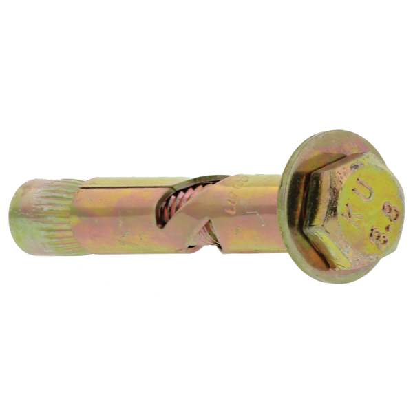 Cheville béton à expansion Spit Dynabolt avec vis tête hexagonale - M8x80mm - boîte de 25