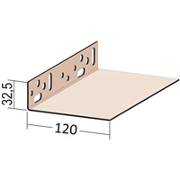 Profilé PVC pour rail départ