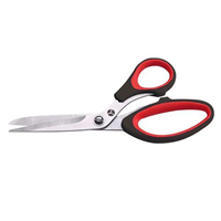 Ciseaux de colleur droitier ou gaucher - L'Outil Parfait - 28 cm - Anneaux bi-matière isolants