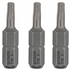 Embout de vissage Bosch extra-dure 6 pans 1/4" Torx T15 longueur 25 mm lot de 3