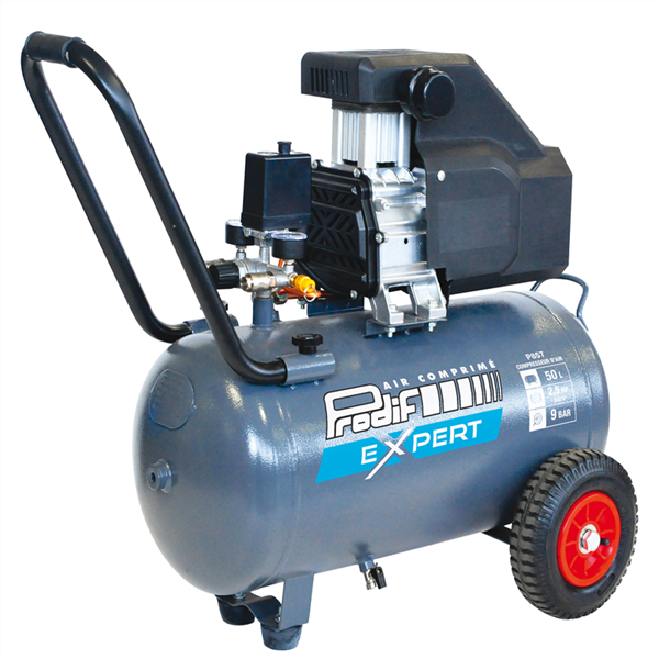 Compresseur d'air Prodif Expert 50 litres 2,5 CV 9 bar