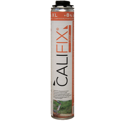 Liant prêt à l'emploi Terreal Califix pistolable pour brique rectifiée Calibric - cartouche de 810 mL