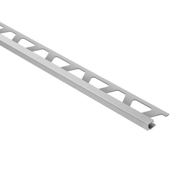 Profilé de finition pour angles sortants de carrelage Quadec - Alu naturel mat - H = 12.5 MM - longueur 2,5 M