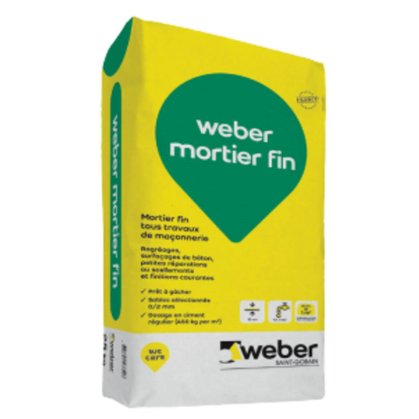 MORTIER FIN GRIS 5KG                 LSP