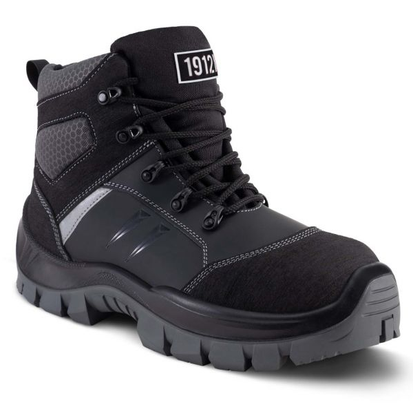 Chaussure de sécurité haute Gaston Mille Hot Pepper spéciale BTP - S3L AN HI CI FO LG SR - taille 48