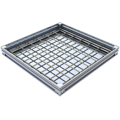 TRAPPE ACO UNIFACE ALUMINIUM 600X600MM H70MM M125 / 600KN