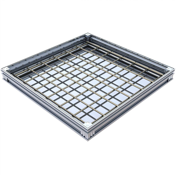 TRAPPE ACO UNIFACE ALUMINIUM 600X600MM H70MM M125 / 600KN