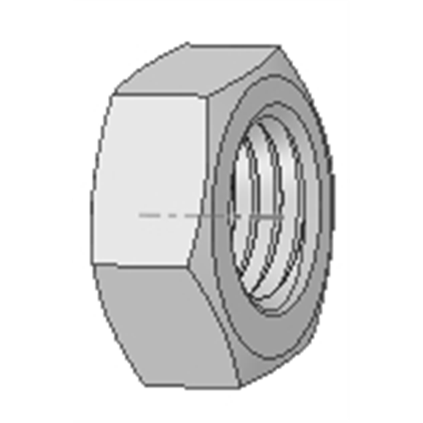 ECROU M16 ACIER ZINGUE 25P