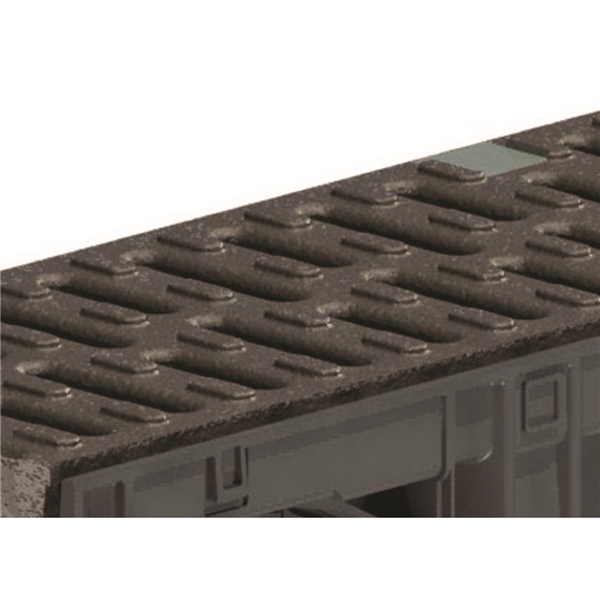 CANIVEAU PP 150MM GRILLE FONTE C250 L1M