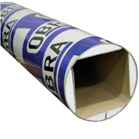 Tube de coffrage carré avec chanfreins Obra - usage unique - dimensions 20x20 CM - longueur 3 M
