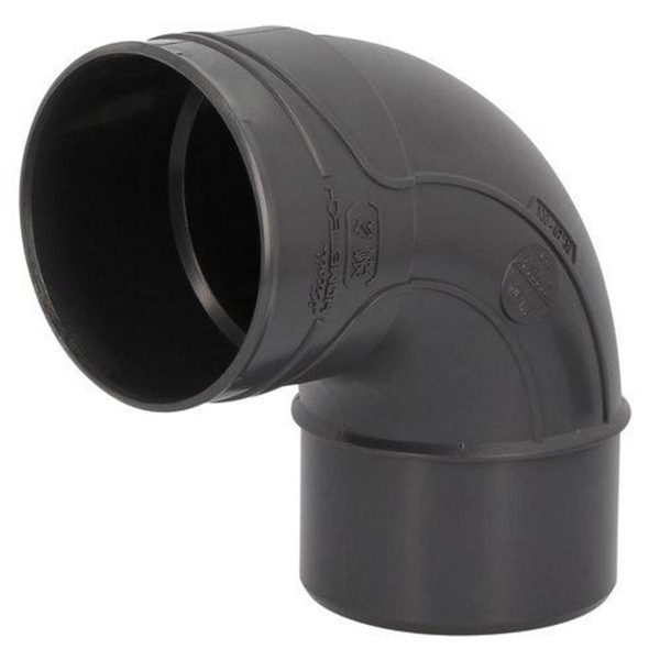 Coude HOMETECH®, Ø 100 mm, mâle-femelle à 87°30, à coller