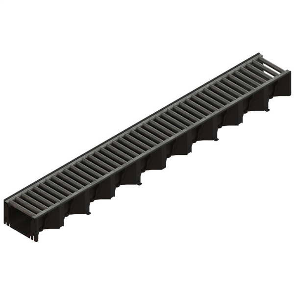 ACO HEXALINE PP GRILLE PASSERELLE ACIER GALVANISE A15