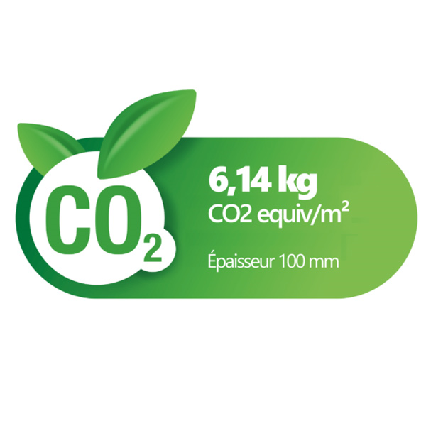 Panneau isolant sous dallage de terre-plein - Terradall MI - 1,75 m².K/W - 2500,0 MM x 1200 MM - ép. 62 MM