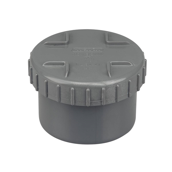 TAMPON DE VISITE AVEC BOUCHON MF D.110