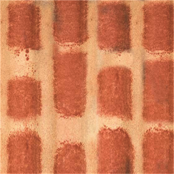 Plaque support de tuiles canal - Soutuile FR 230 - finition flammée - 120 x 96 cm - sans coin coupé