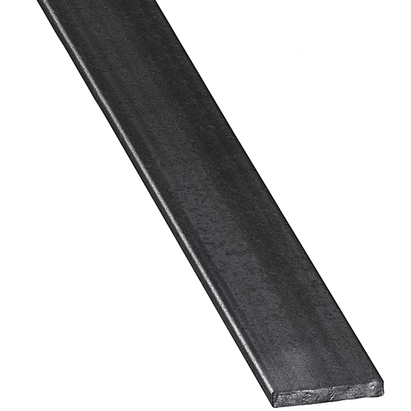 Profilé plat acier verni cqfd longueur 1m largeur 40mm épaisseur 6mm
