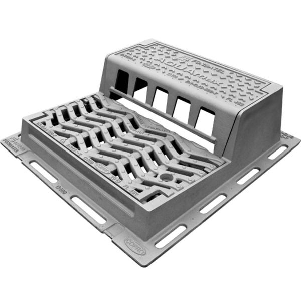 Bouche d’égout Aquamax T - Grille PMR avaloir D400 trafic intense