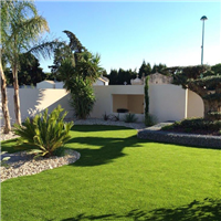 Gazon synthétique vert clair - Real C 3D Exelgreen - Garantie 10 ans - Hauteur 38,00 MM