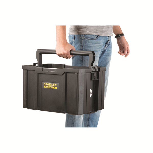 Panier porte outils avec poignée rabattable TSTAK Fatmax Stanley 44x32x27,5cm