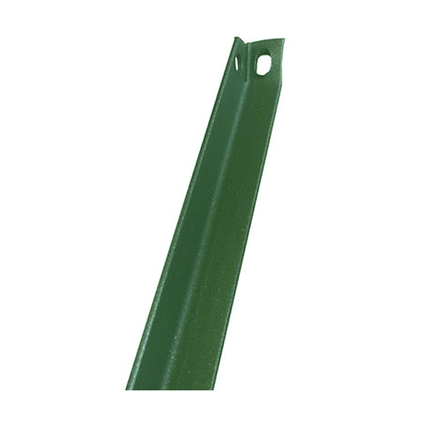Jambe de force plastifiée pour poteau de clôture grillage souple - Dirickx - Hauteur 1,20 m - Vert