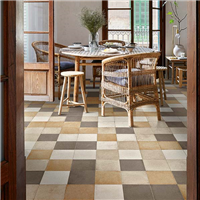 Carrelage intérieur en grès cérame émaillé effet ciment Ottocento - 20 cm x 20 cm - ép. 10 mm - Talco