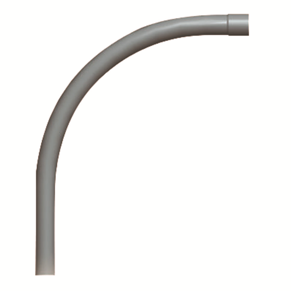 Courbe Male Femelle 90° diam 45 mm R.360 mm