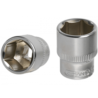 Douille 6 pans 1/4" Ultimate Kstools finition satinée diamètre 13 mm