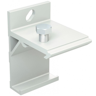 Support équerre de fixation murale Mantion 13013 pour rail de système de porte coulissante SAF-Évolution