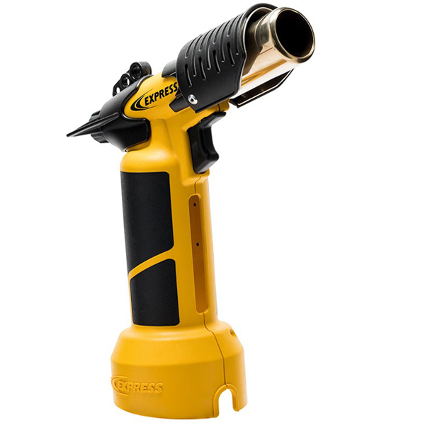 Pistolet à air chaud Express 4600 - 520 W - 190 à 900°C - avec gaz 2 buses plates et déflecteur