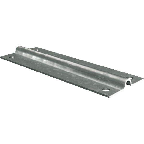 Rail à visser Mantion pour gorge ronde - 20 mm - Portail à roulement au sol - Longueur 3 m