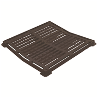 GRILLE PMR CONCAVE CARREE PR BOITE OL 40